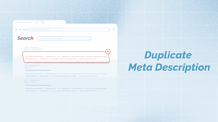 Guide to duplicate meta descriptions in SEO.