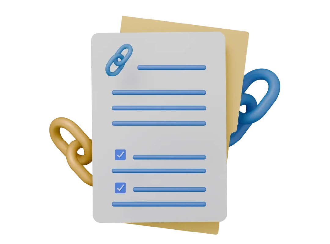 A link building report