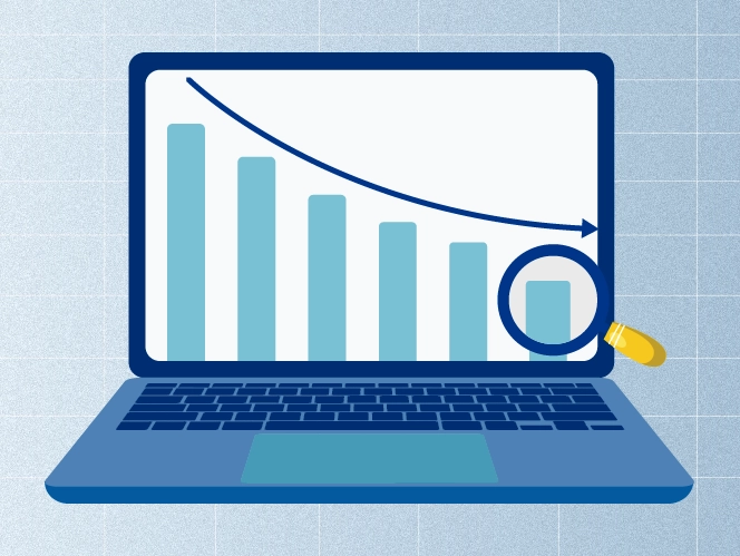Website traffic down banner