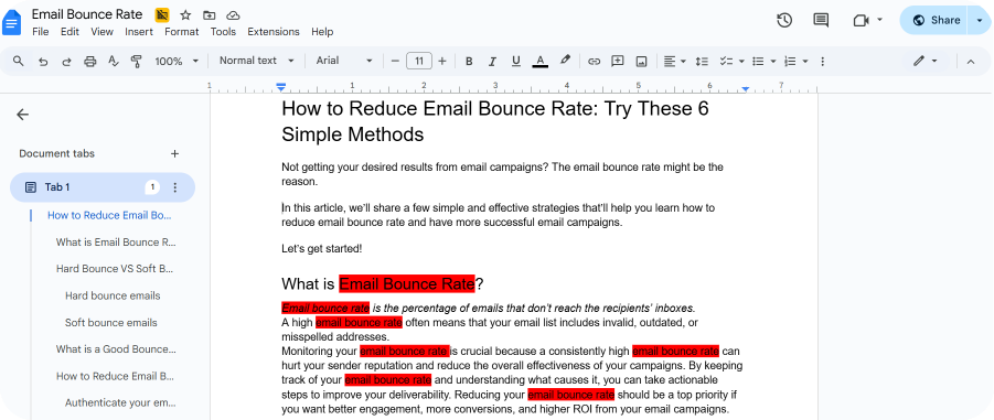 keyword stuffing example