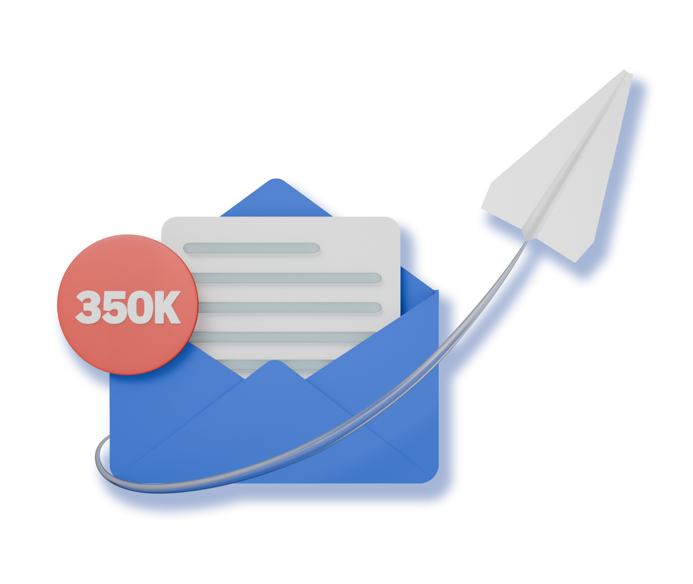 35K emails sent for link building
