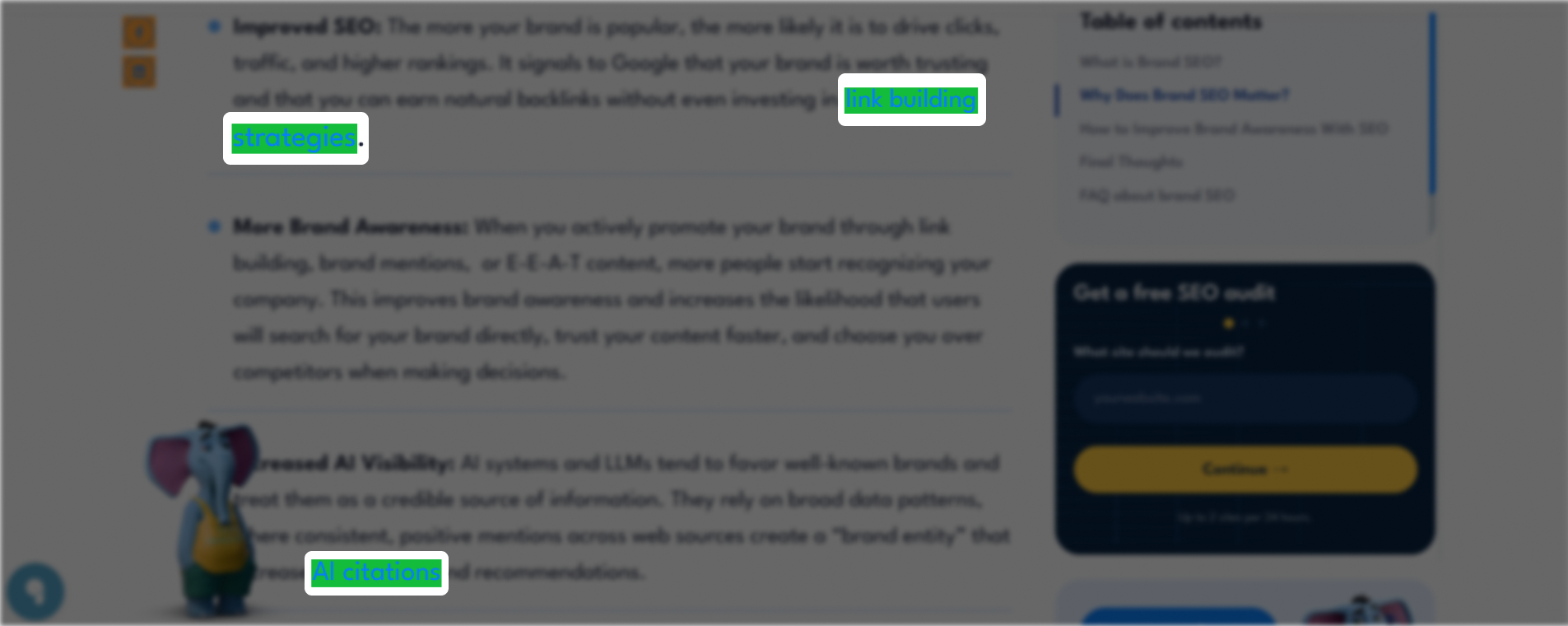 SayNine's dofollow link checker in action