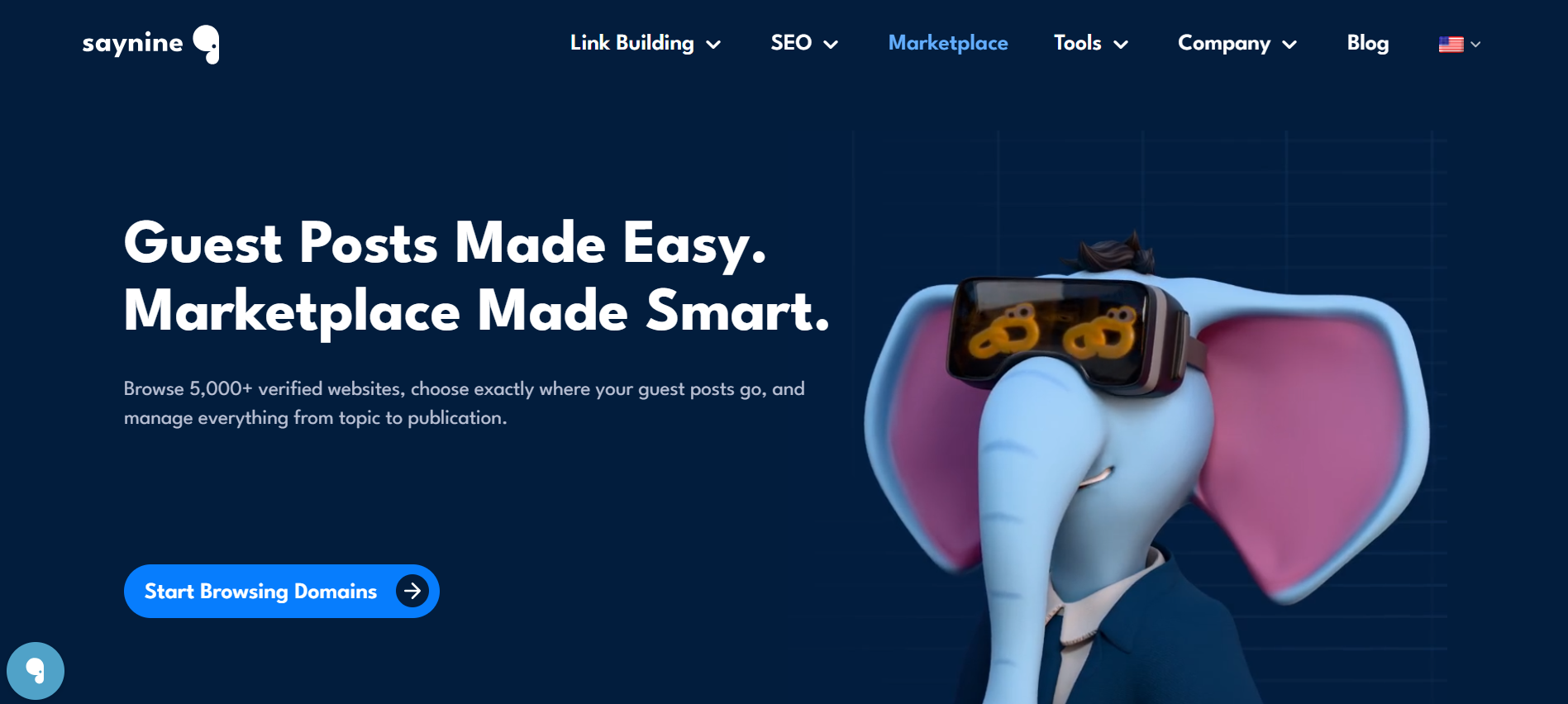 SayNine - link building marketplace