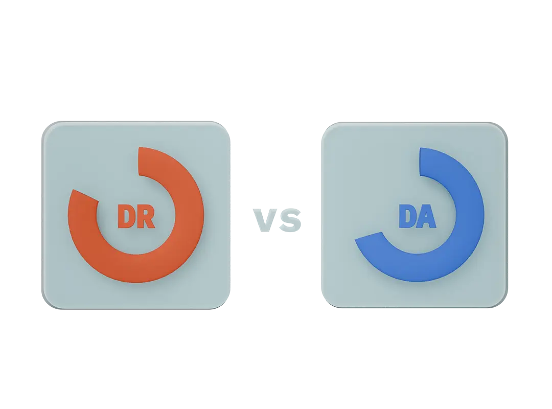 Domain Rating (DR) vs Domain Authority (DA)