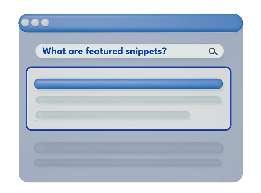 Featured snippets