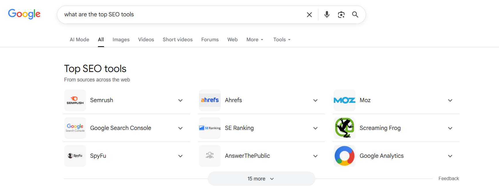  An example of a list snippet 2. 