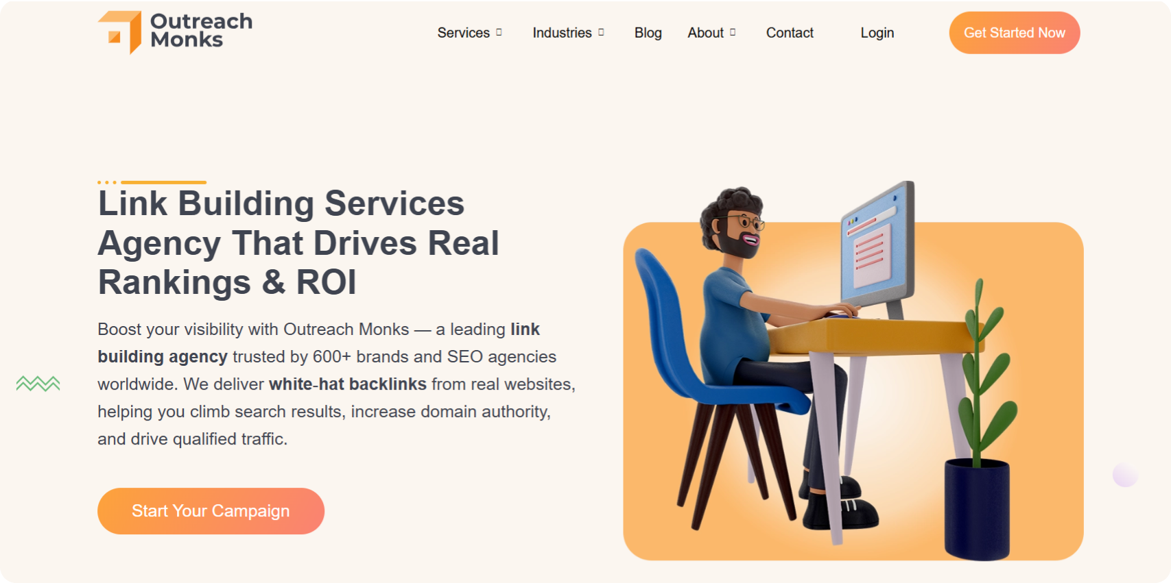 Outreach Monks - link building agency.