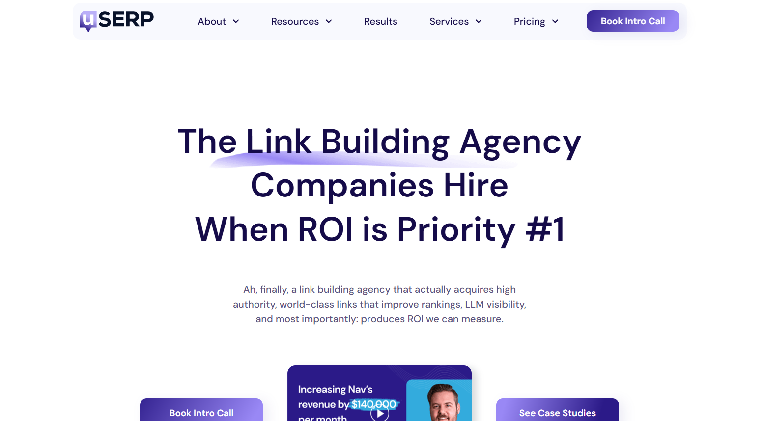 uSERP link building agency