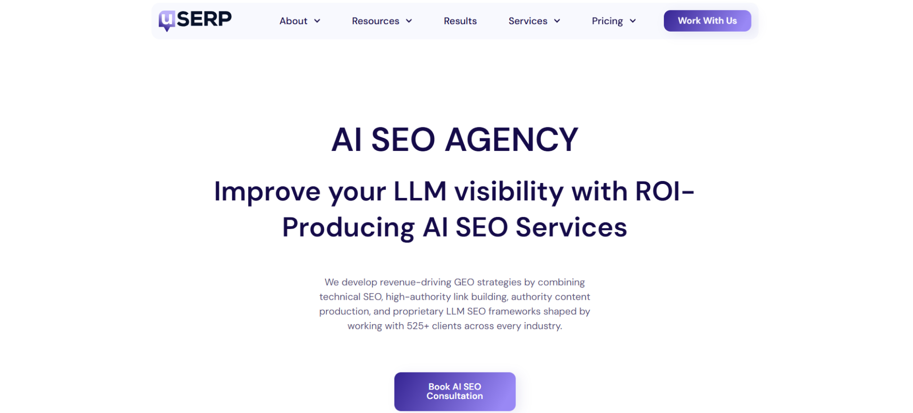 AI SEO Agency- uSERP