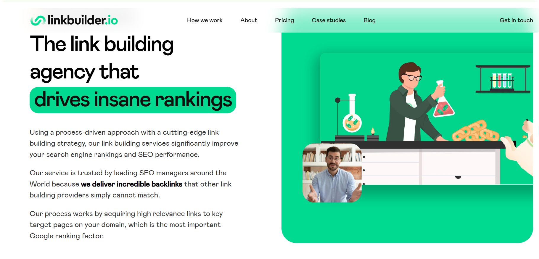 LinkBuilder's homepage