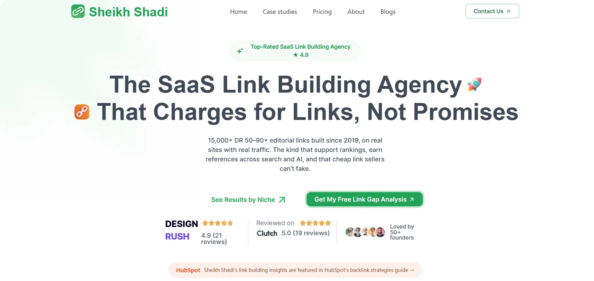 Sheikh Shadi agency's homepage