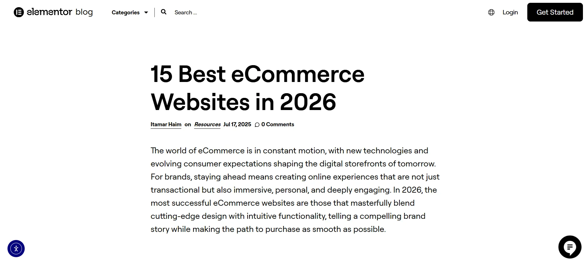 An example of a listicle for e-commerce niche