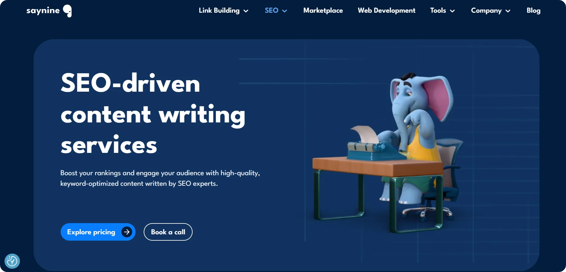 SayNine- one of the best SEO content writing services provider