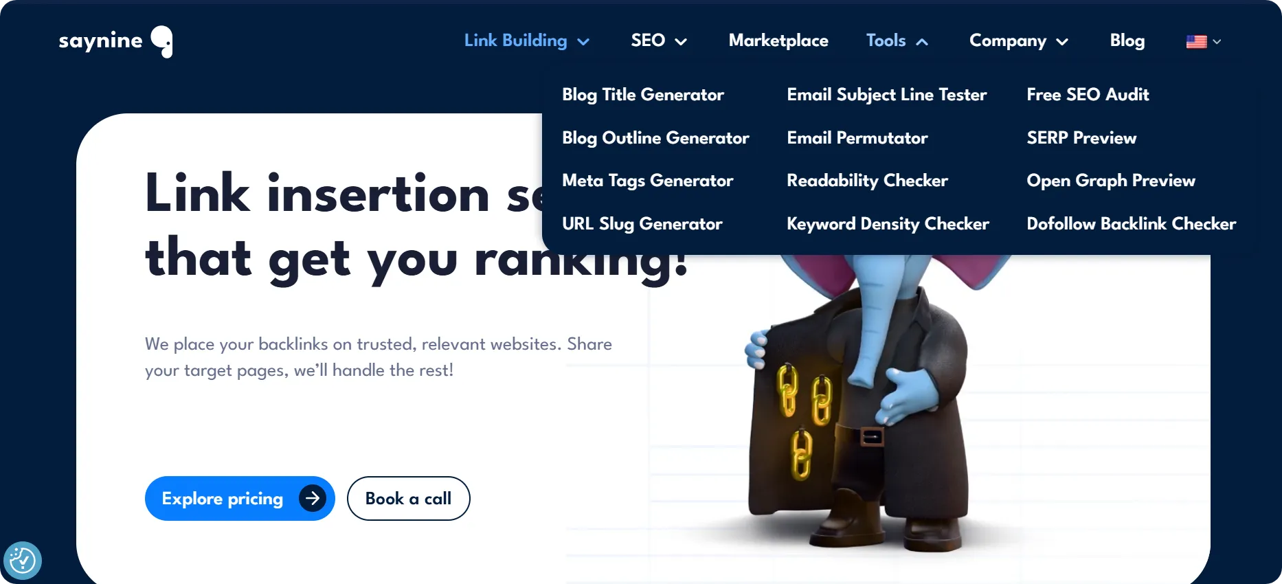 SayNine бесплатные инструменты