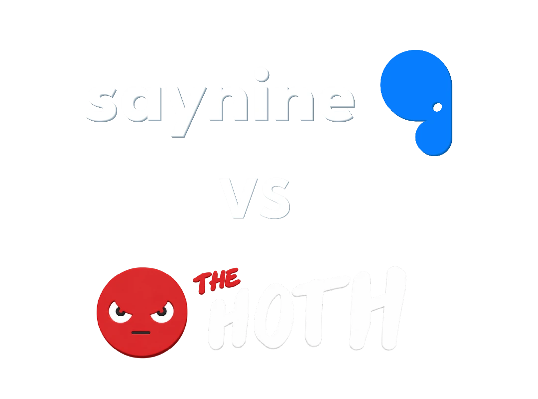 SayNine vs The HOTH Comparison
