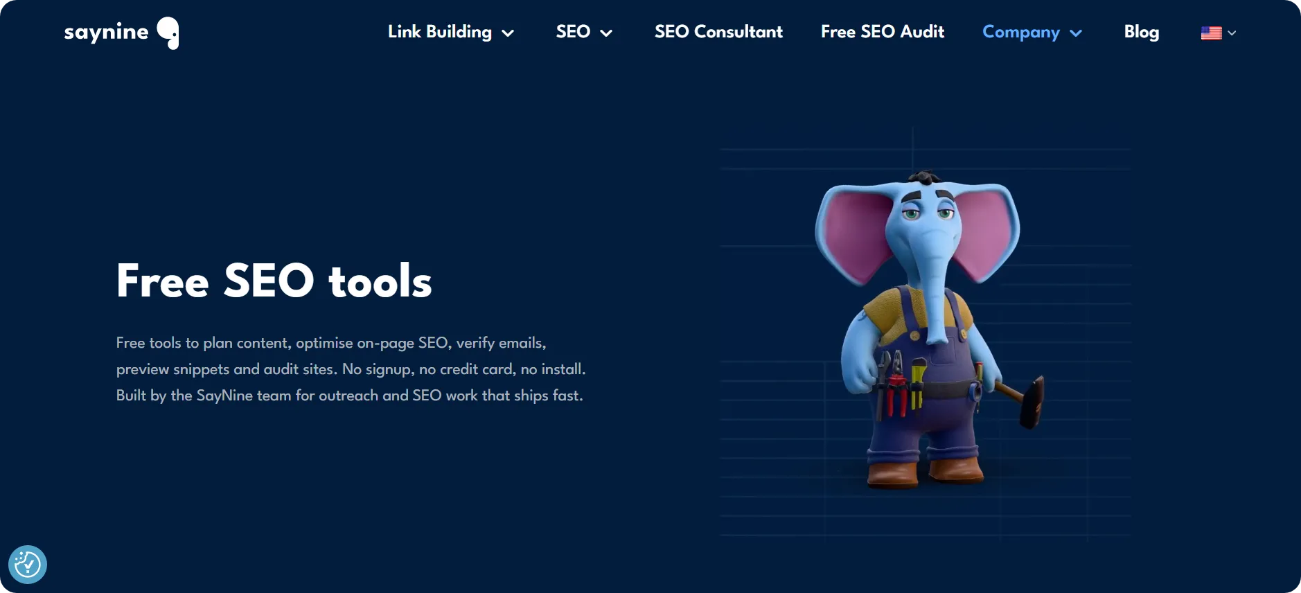 SayNine's free SEO tools