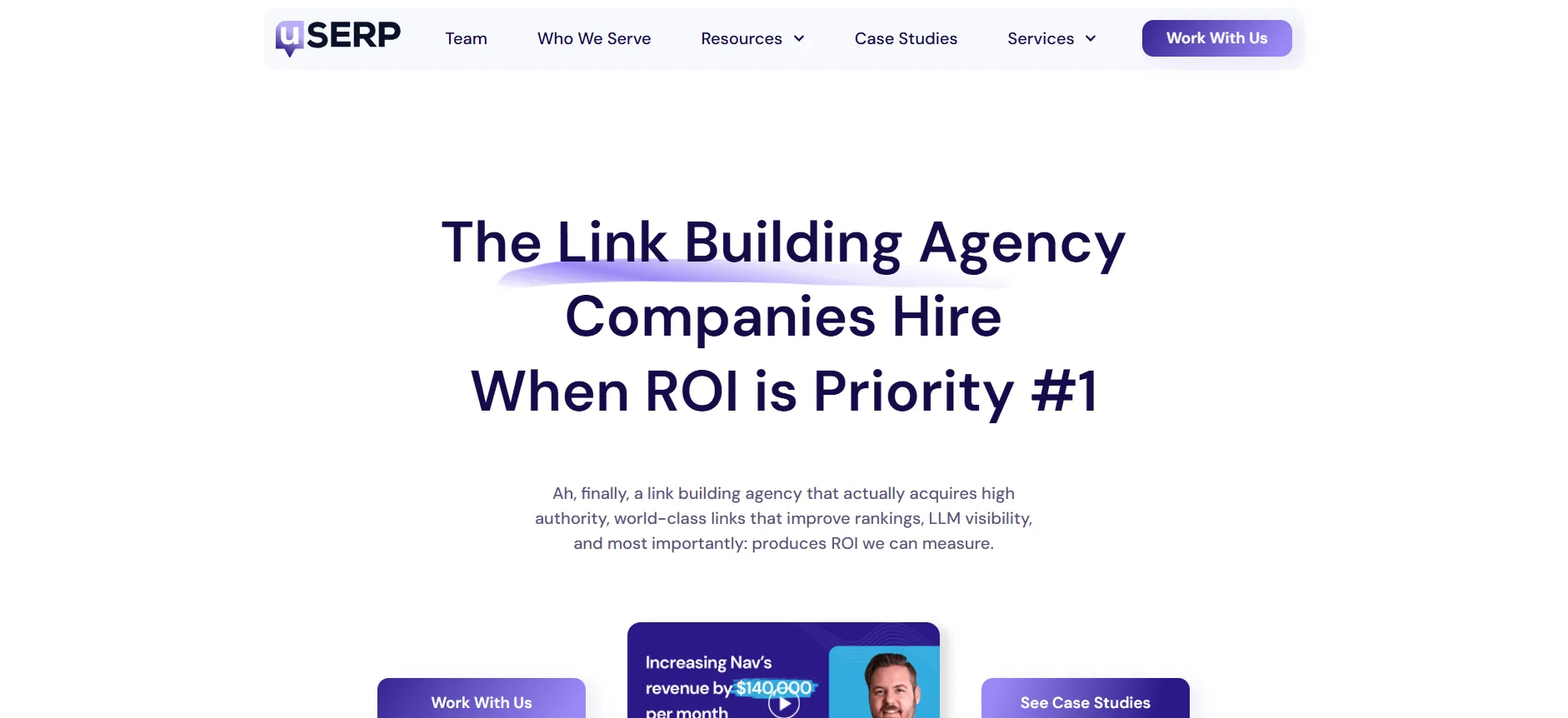 uSERP homepage