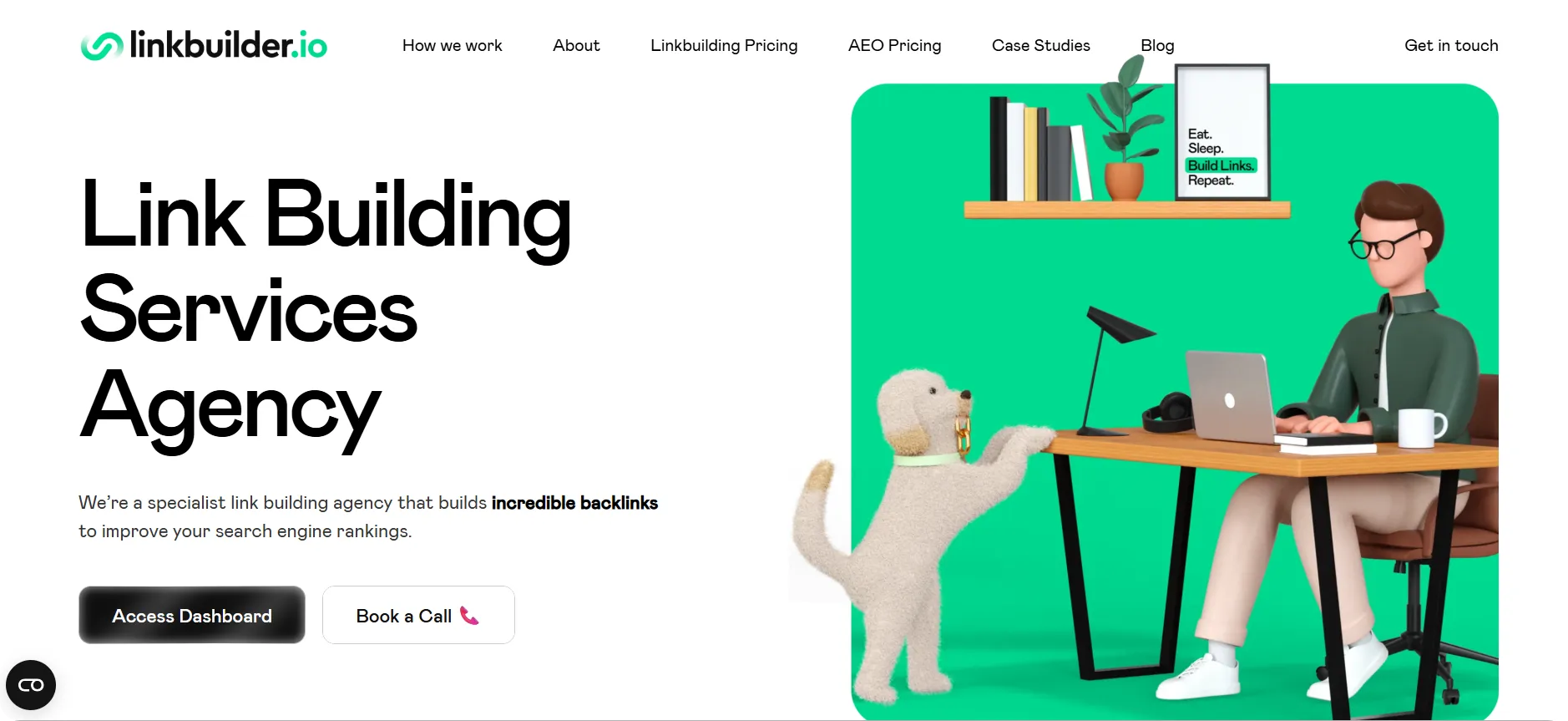 Linkbuilder.io homepage